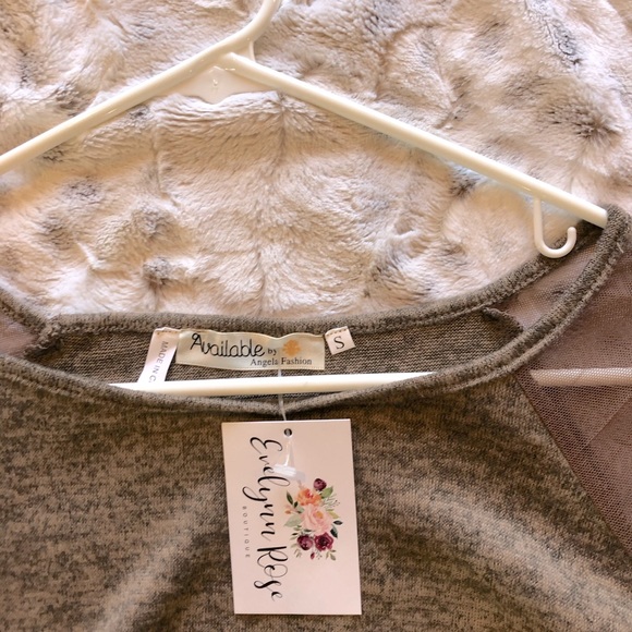 Brown Lace blouse - Picture 3 of 3